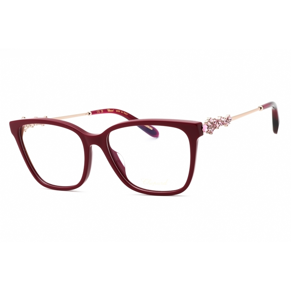 NWT Chopard VCH361S-08LA Red Rectangle 55mm Eyeglasses